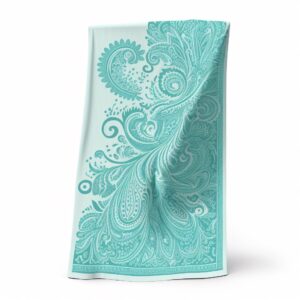 beach towel turquoise 01