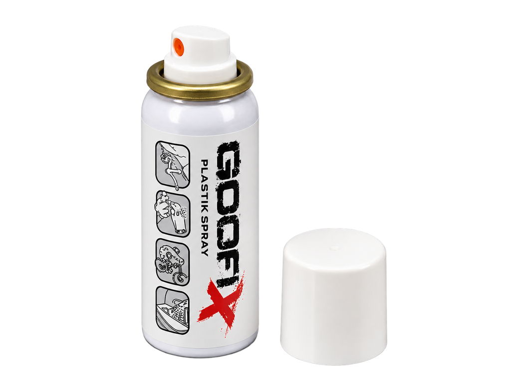 gadgetx plastik spray mit abgesetzter kappe
